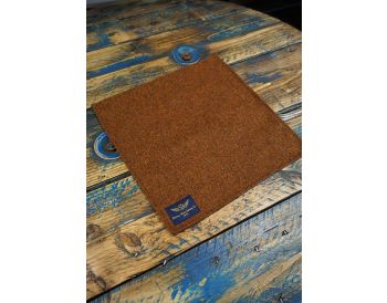 Rust Shetland Twill Pocket Square